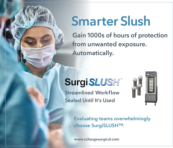 slush joins the fight against airborne contaminants and fluid-avid pathogens